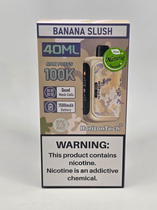 HorizonTech 100K Disposable Banana Slush HorizonTech 100K Disposable Banana Slush