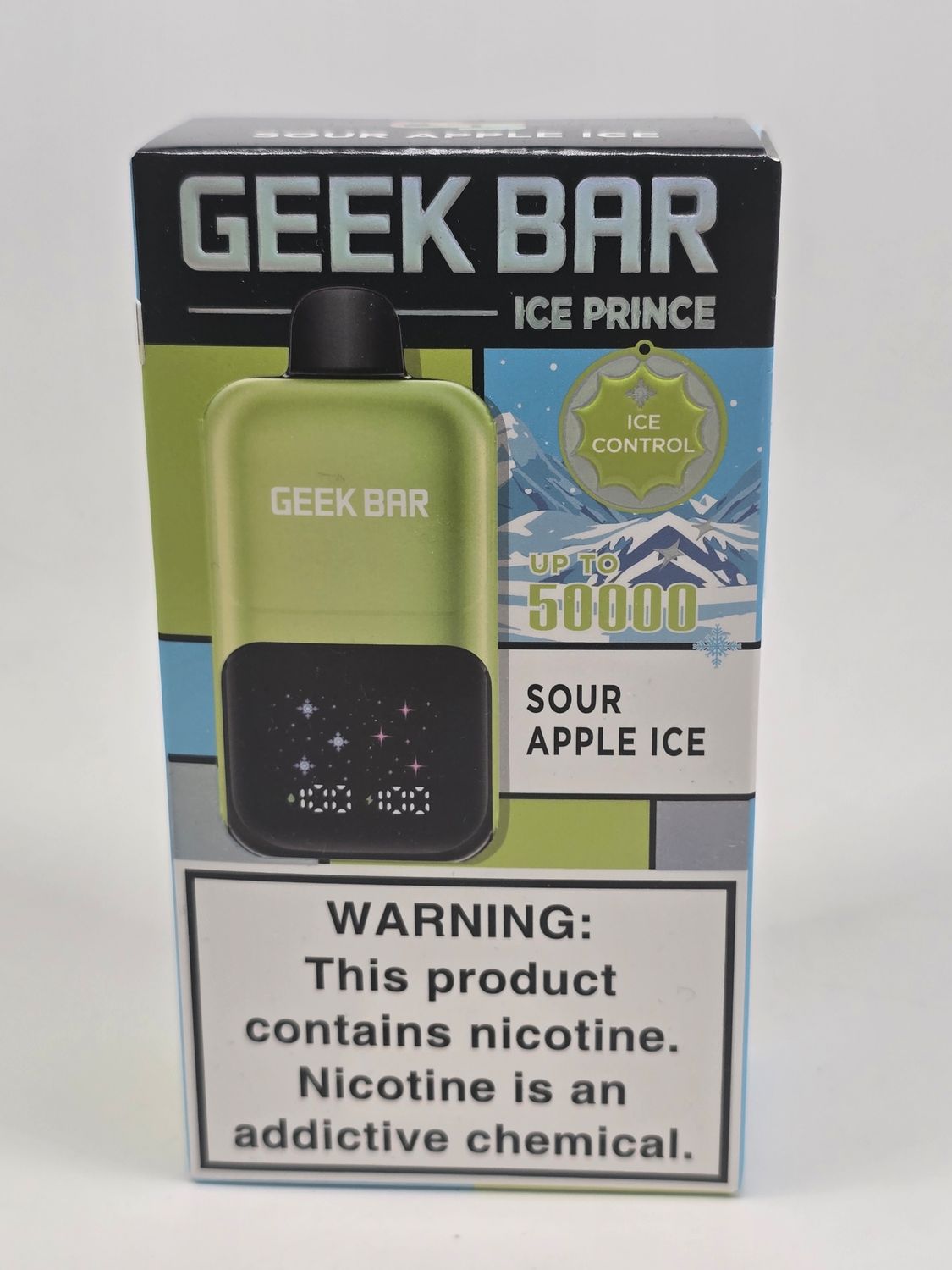 Geek Bar Ice Prince 50k Disposable Sour Apple Ice