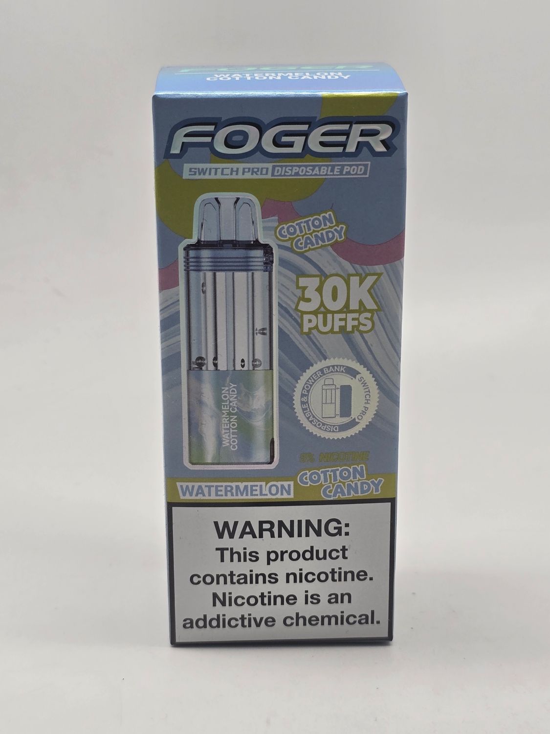 Foger Switch Pro Disposable (POD ONLY) Watermelon Cotton Candy