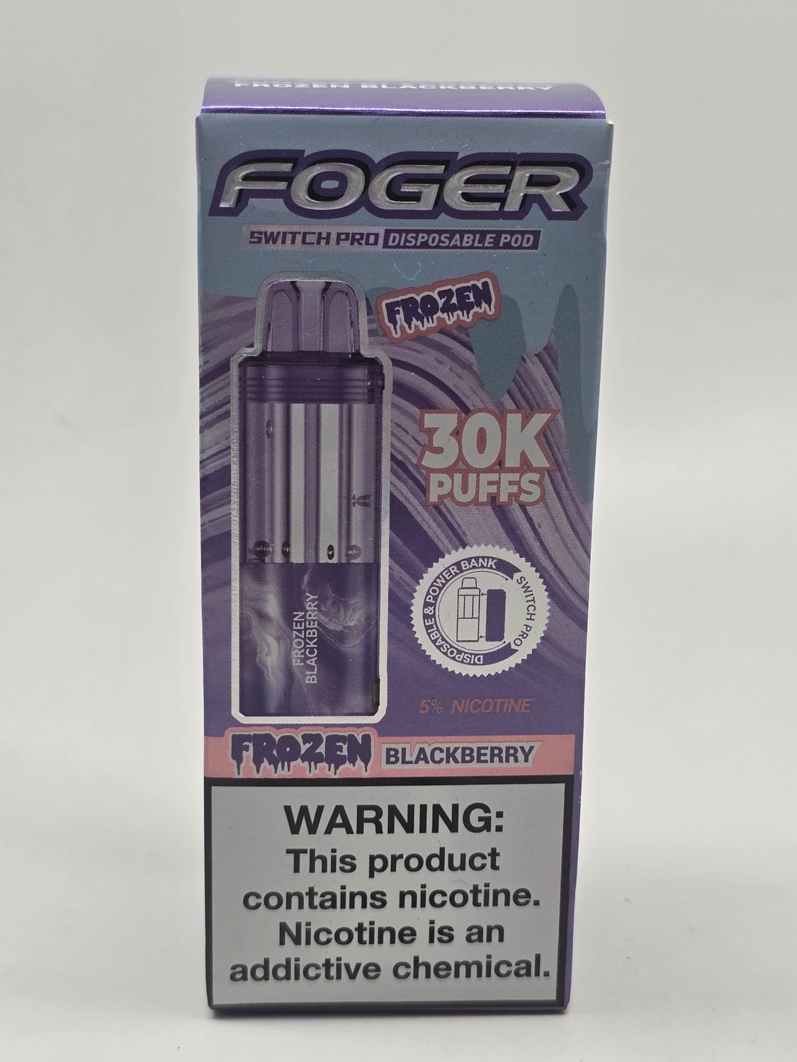 Foger Switch Pro Disposable (POD ONLY) Frozen Blackberry