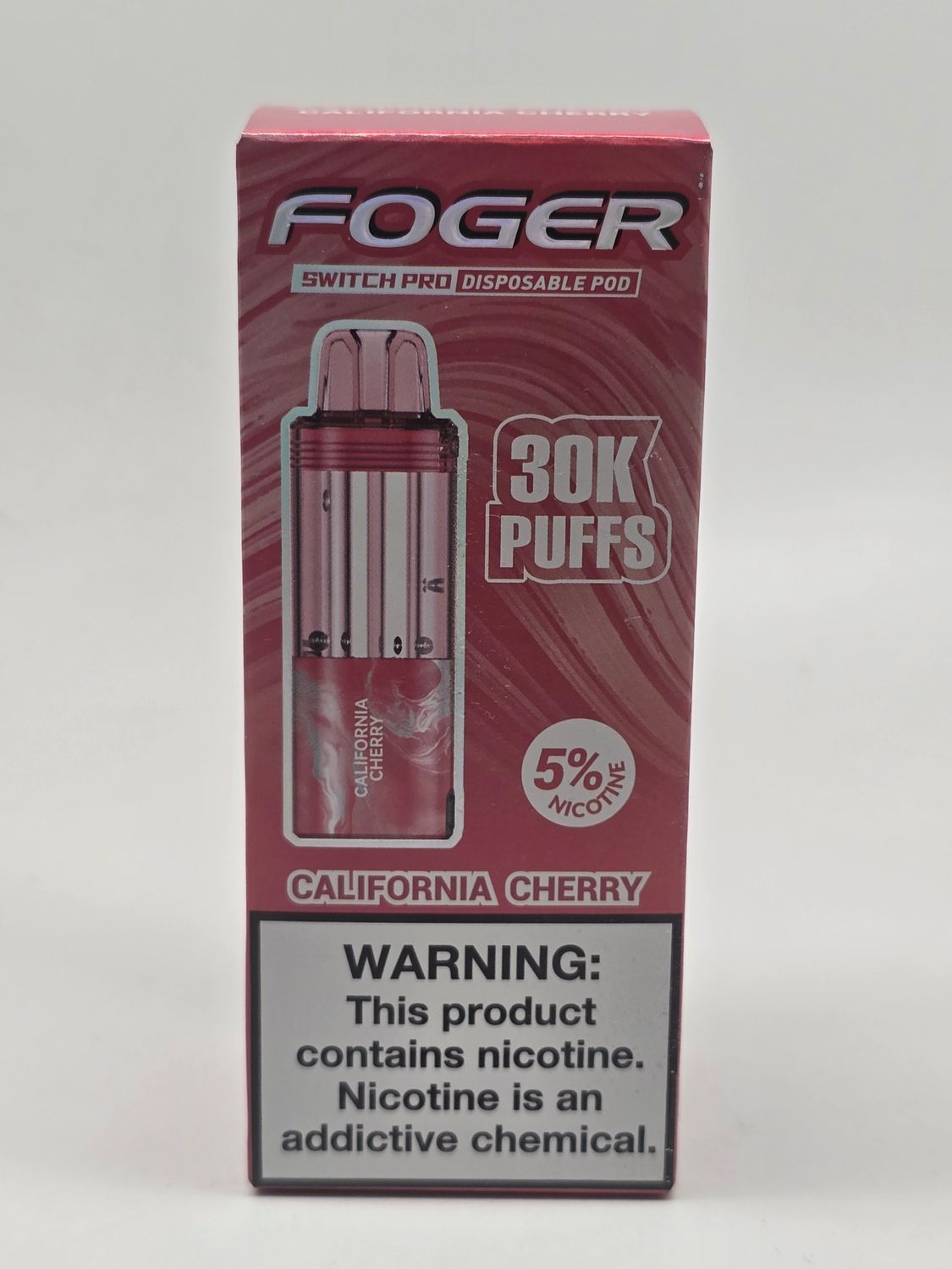 Foger Switch Pro Disposable (POD ONLY) California Cherry