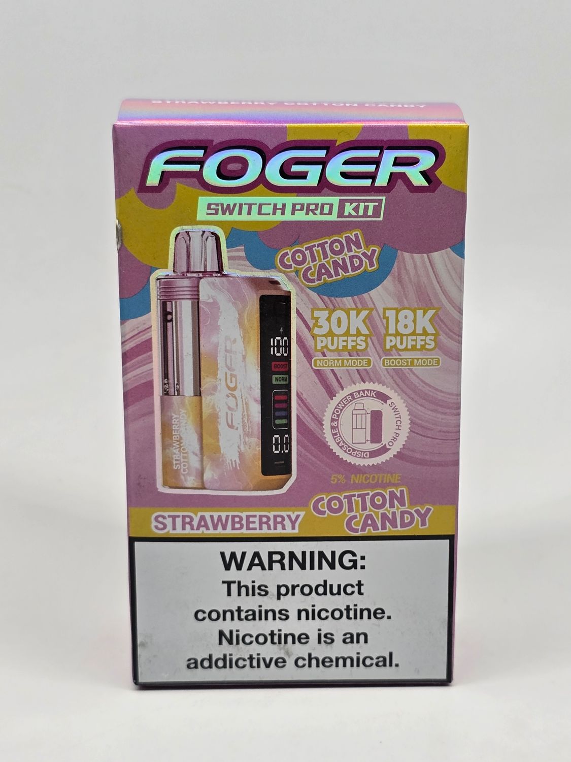 Foger Switch Pro Disposable Strawberry Cotton Candy