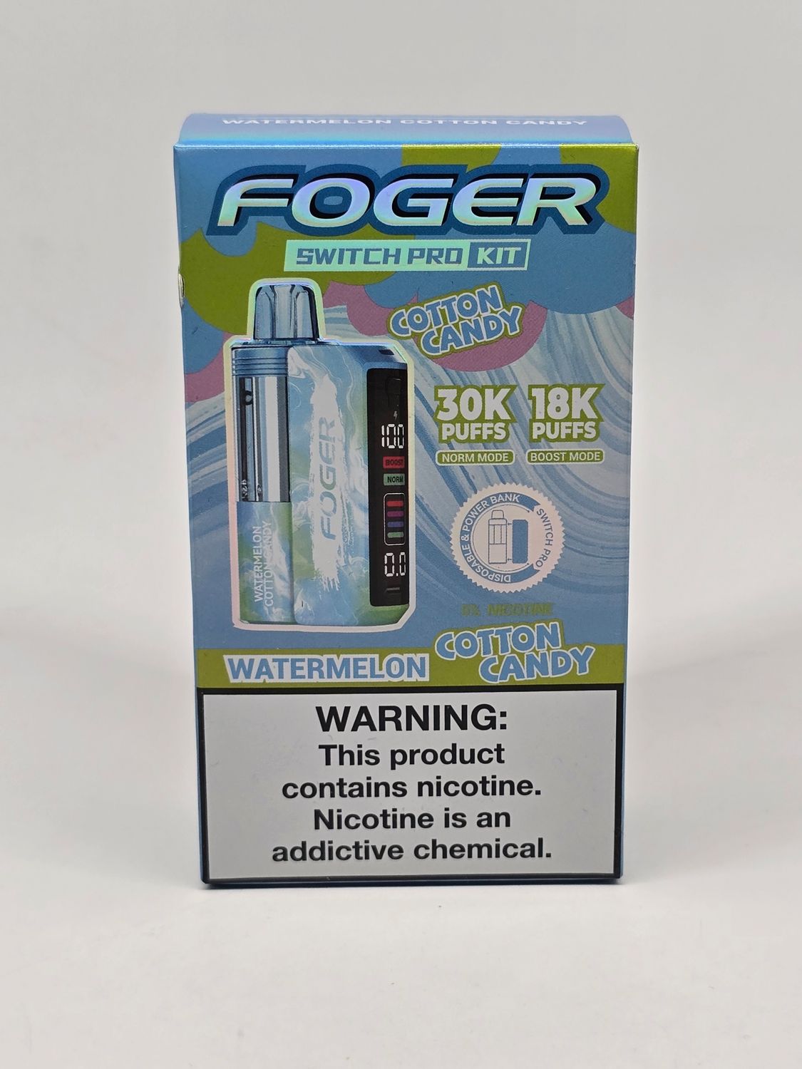 Foger Switch Pro Disposable Watermelon Cotton Candy Foger Switch Pro Disposable Watermelon Cotton Candy