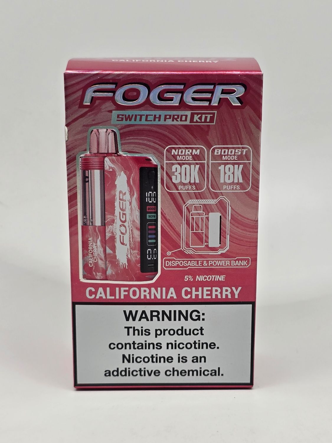 Foger Switch Pro Disposable California Cherry