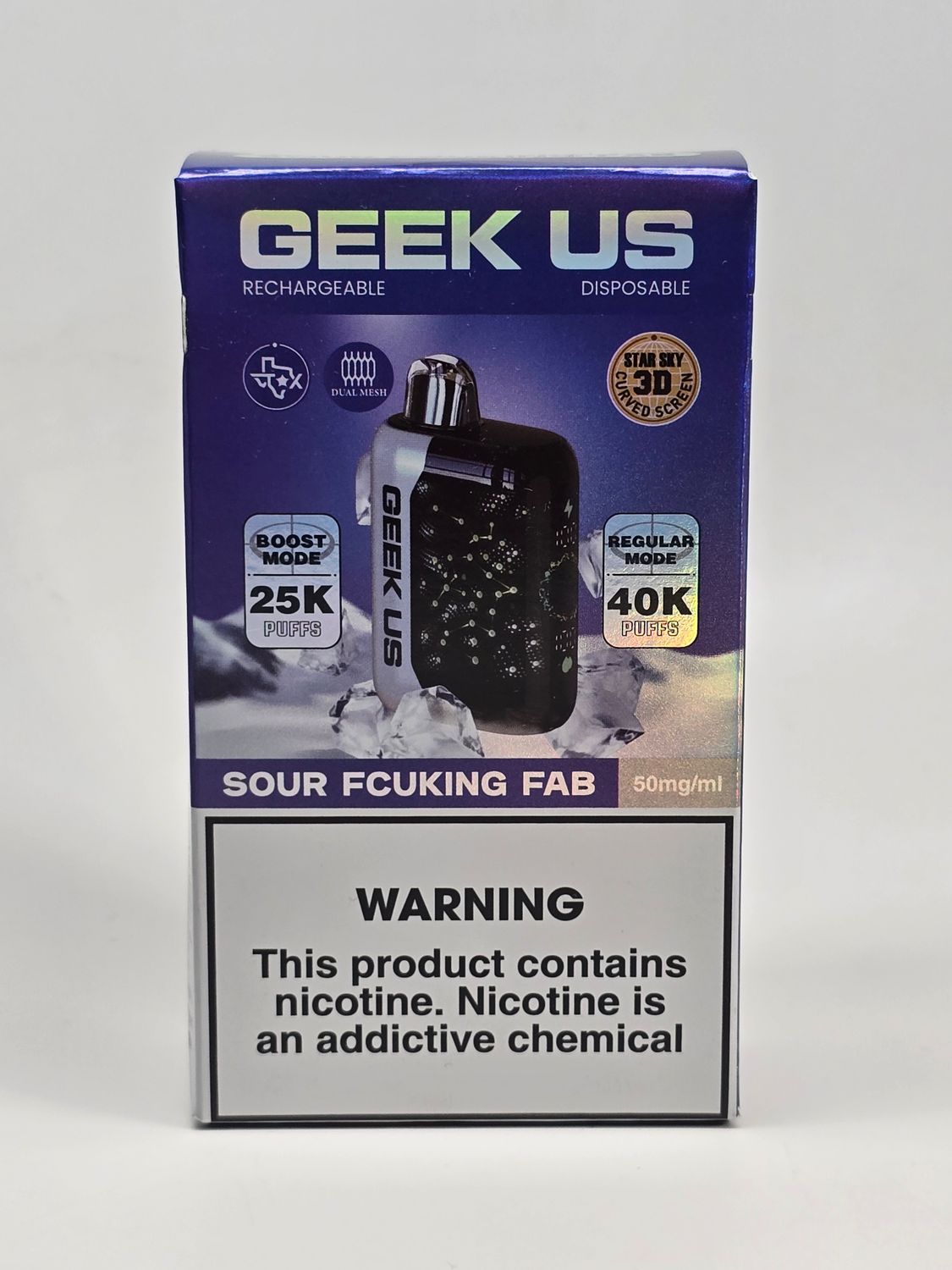 Geek US Turbo X 40K Sour Fcuking Fab Geek US Turbo X 40K Sour Fcuking Fab