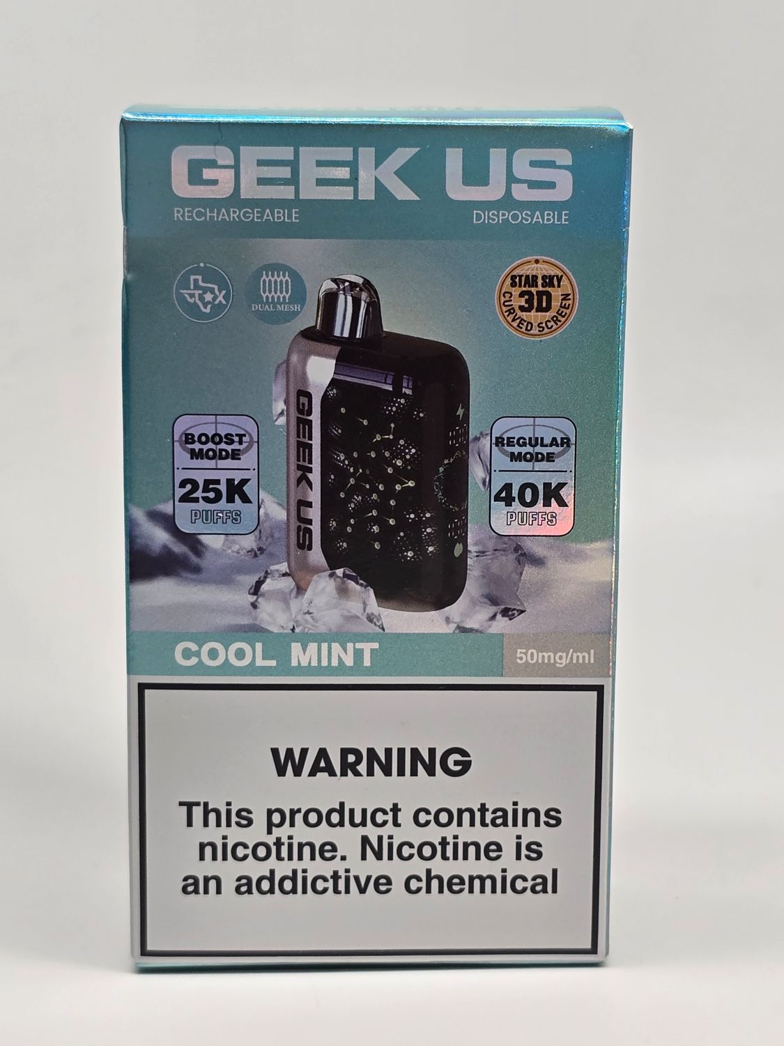 Geek US Turbo X 40K Cool Mint Geek US Turbo X 40K Cool Mint