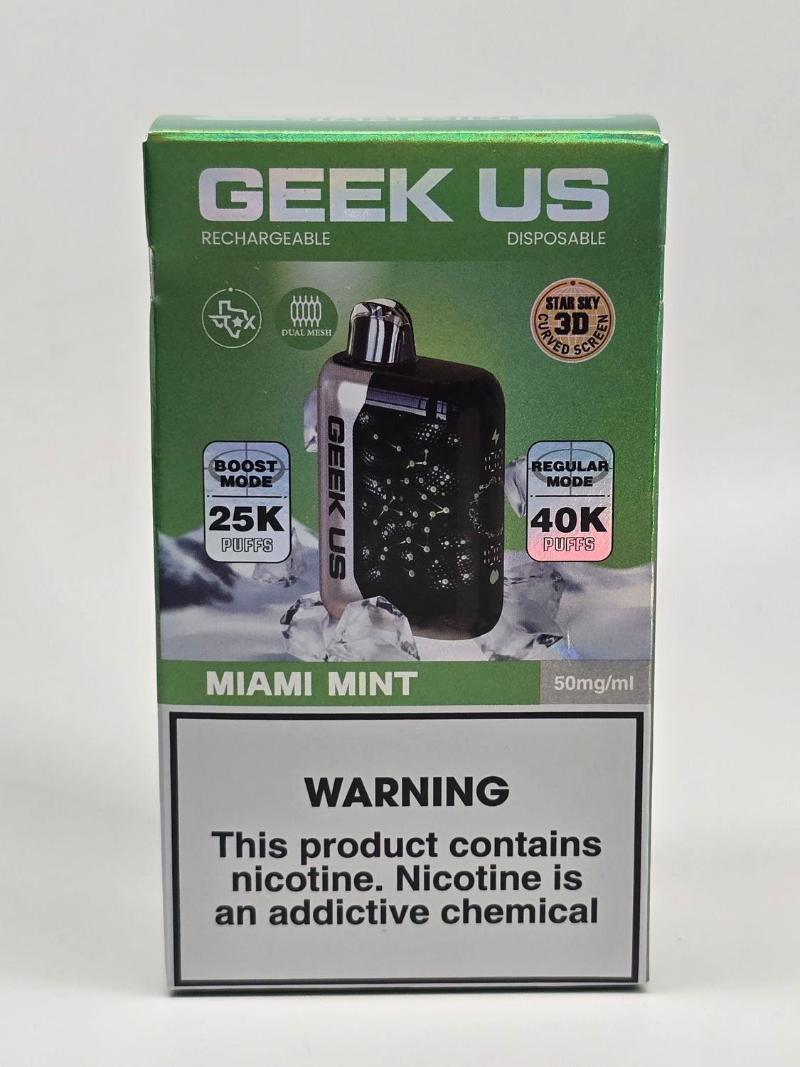 Geek US Turbo X 40K Miami Mint