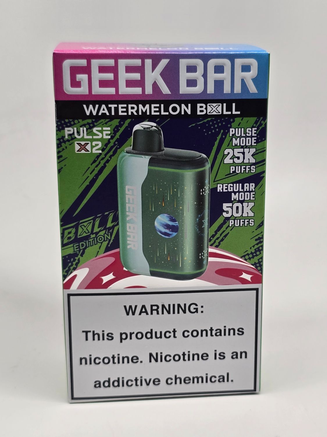 Geek Bar Pulse X2 50k Watermelon Bull Geek Bar Pulse X2 50k Watermelon Bull