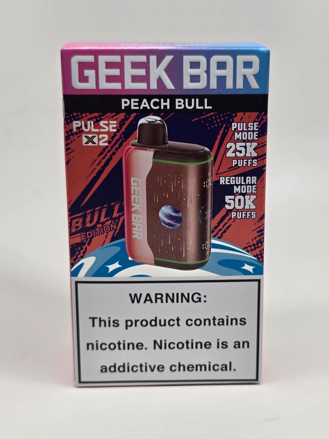Geek Bar Pulse X2 50k Peach Bull Geek Bar Pulse X2 50k Peach Bull