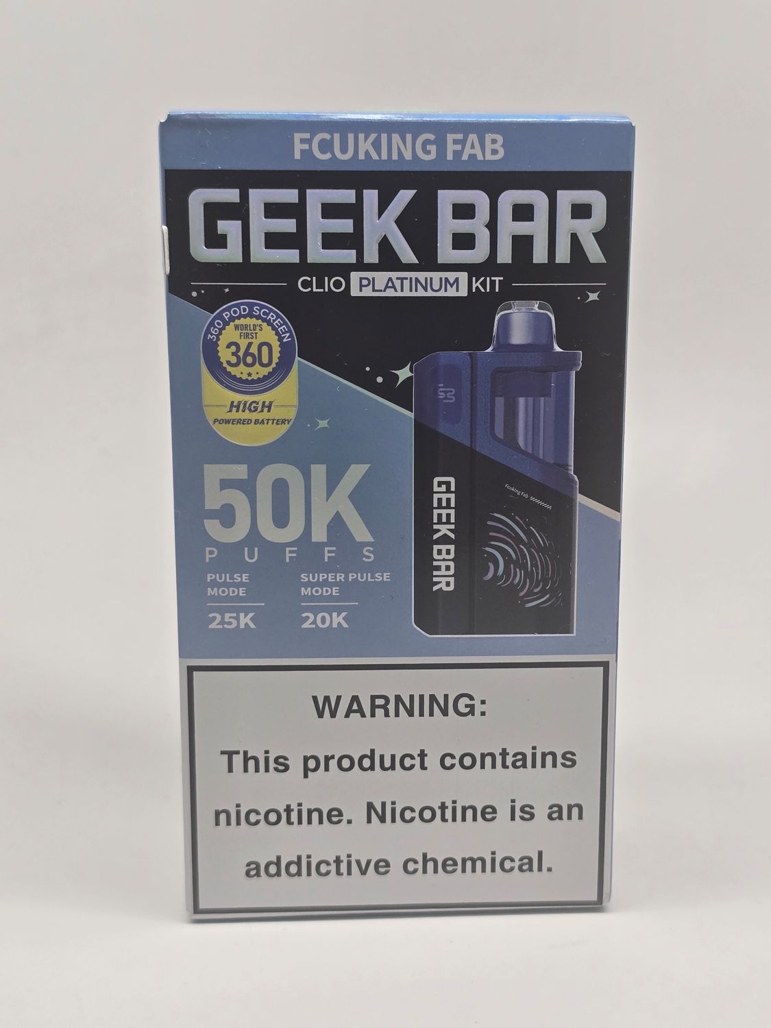 Geek Bar Clio Platinum Kit Fcuking Fab