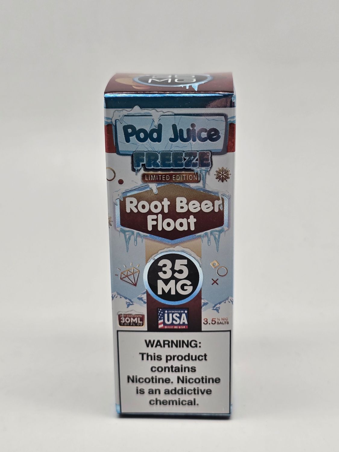 Pod Juice Salt 30ml Root Beer Float Freeze