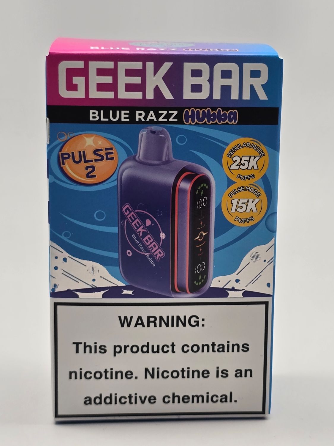 Geek Bar Pulse 2 Blue Razz Hubba