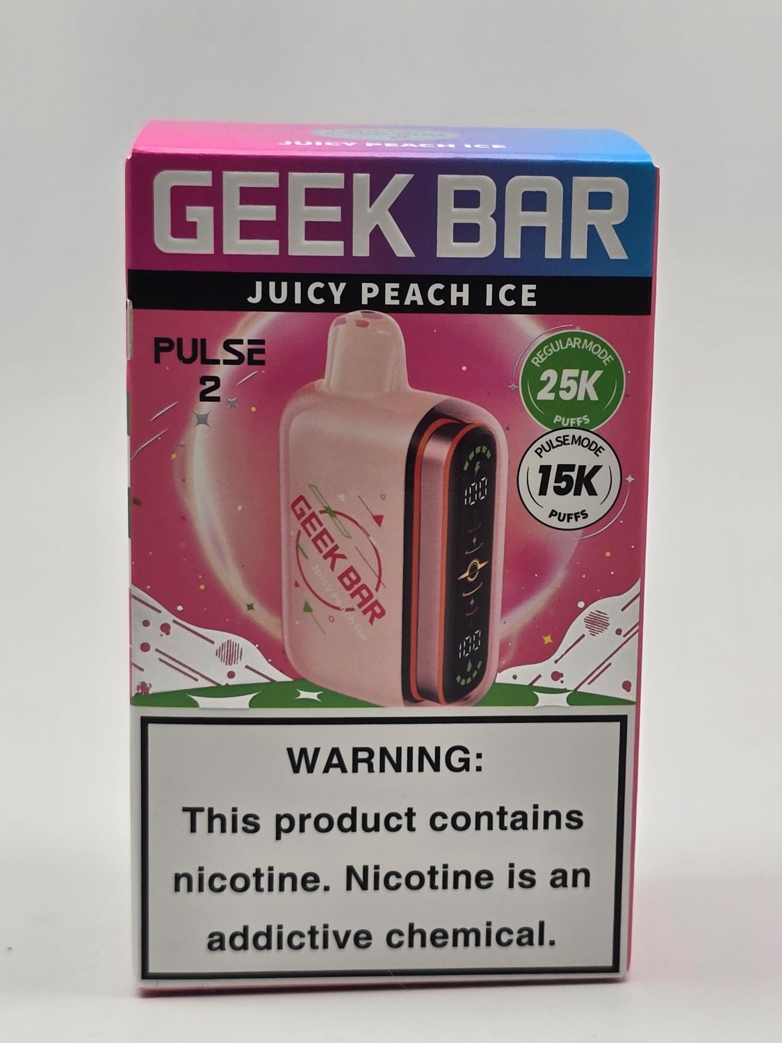 Geek Bar Pulse 2 Juicy Peach Ice