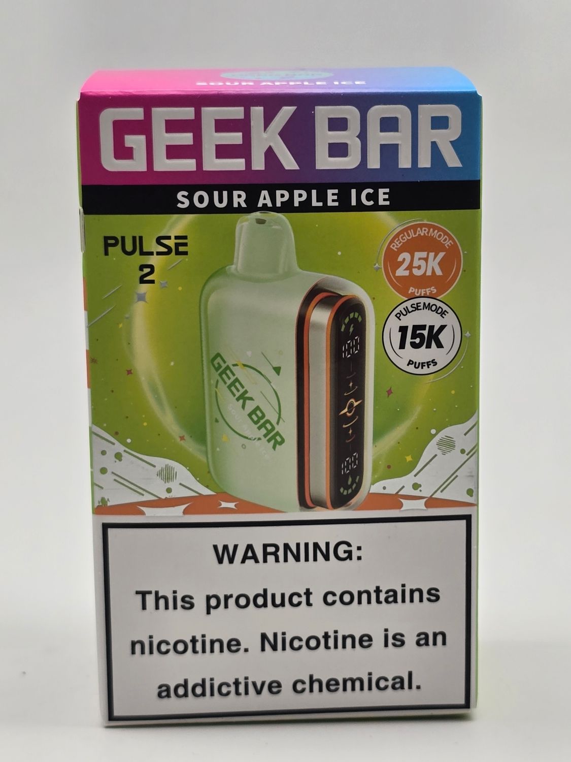Geek Bar Pulse 2 Sour Apple Ice