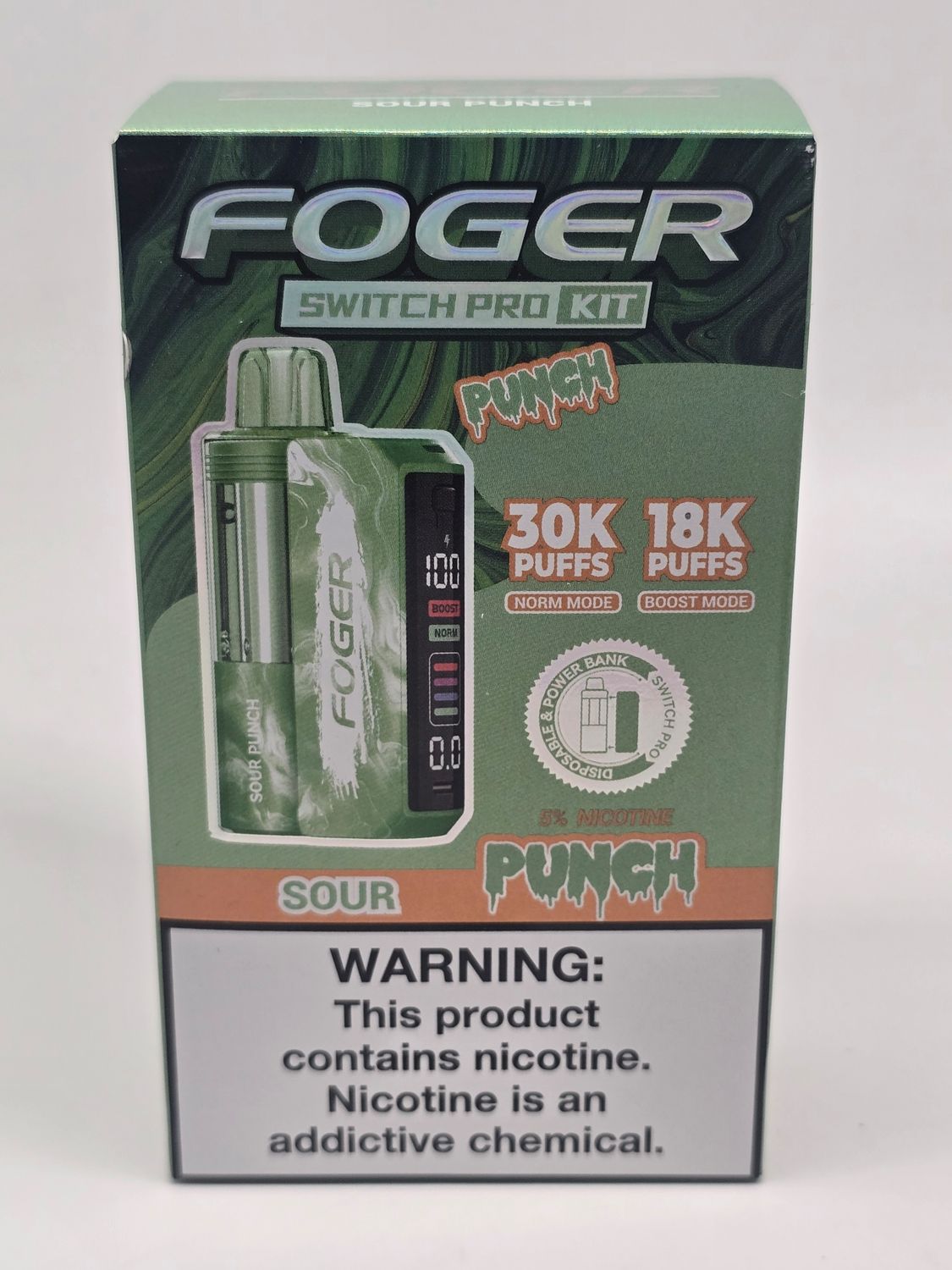 Foger Switch Pro Disposable Sour Punch Foger Switch Pro Disposable Sour Punch