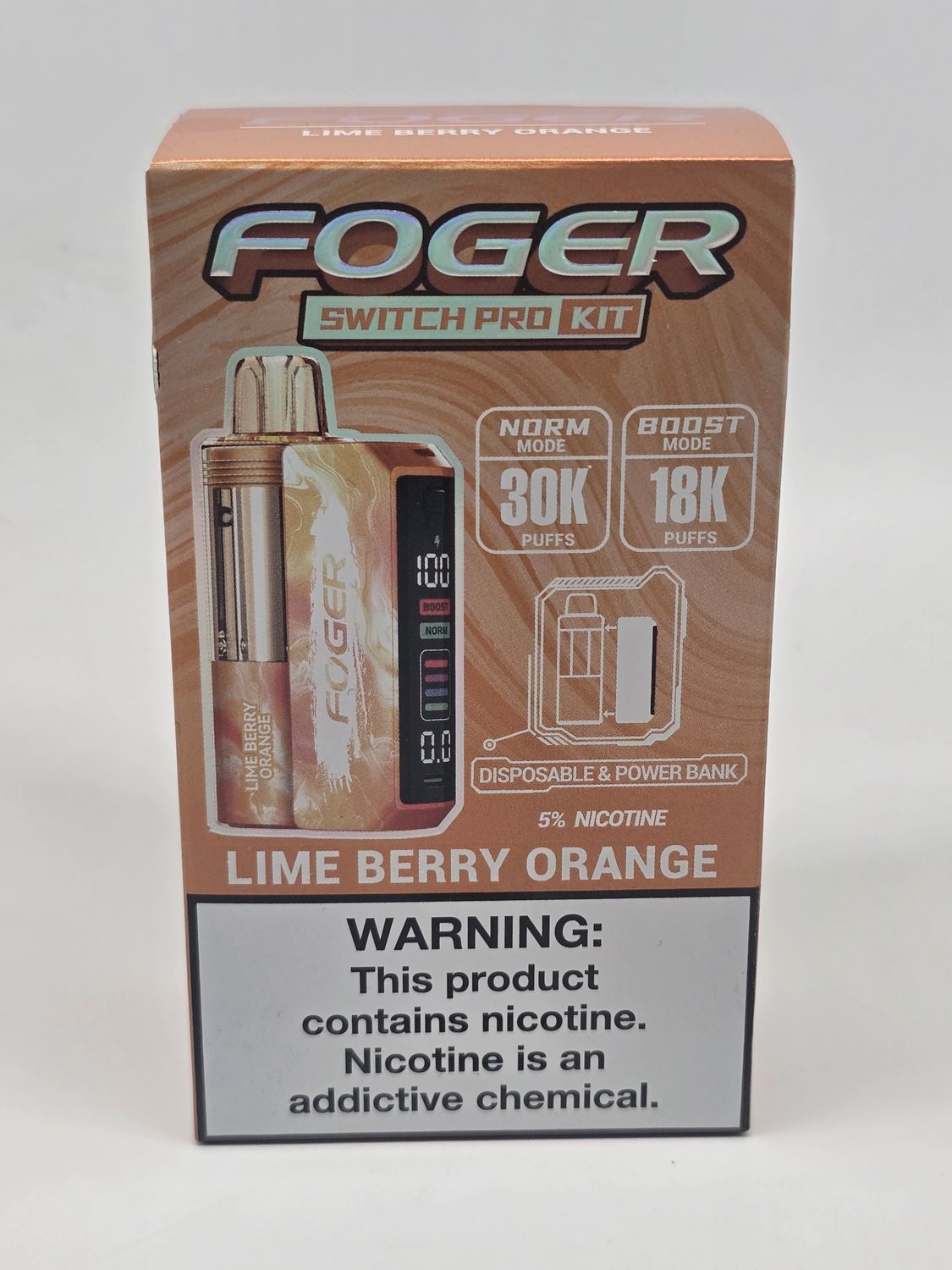 Foger Switch Pro Disposable Lime Berry Orange Foger Switch Pro Disposable Lime Berry Orange