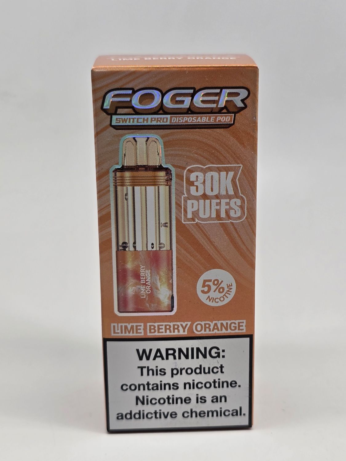Foger Switch Pro Disposable (POD ONLY) Lime Berry Orange Foger Switch Pro Disposable (POD ONLY) Lime Berry Orange