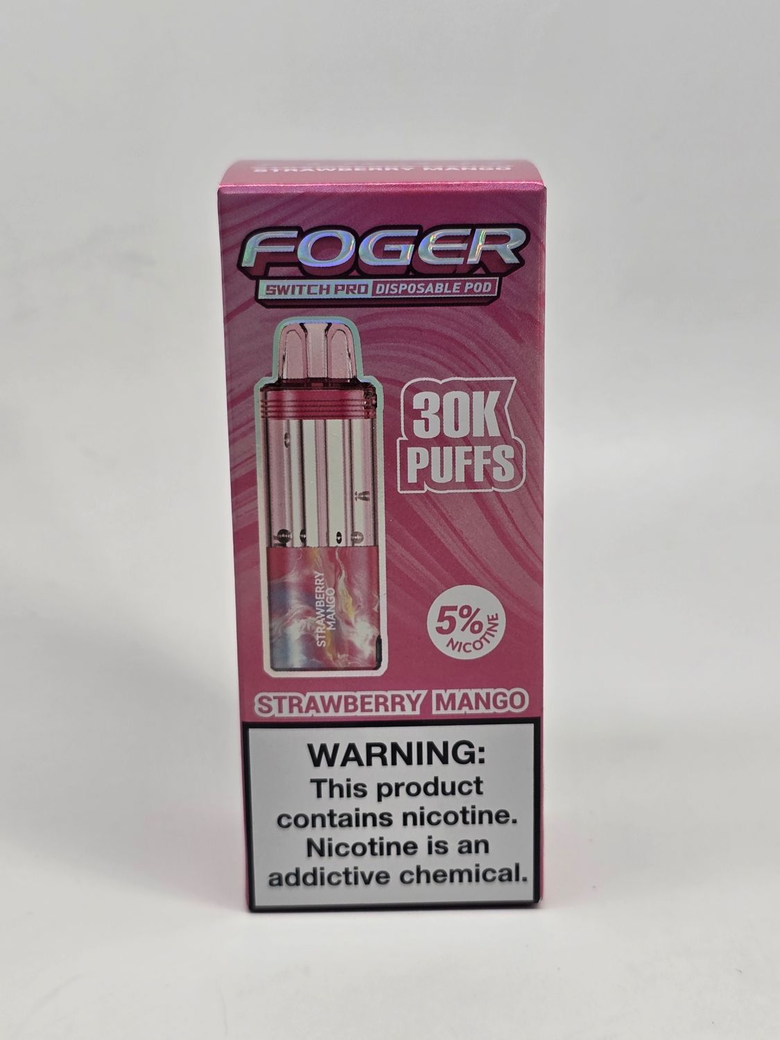 Foger Switch Pro Disposable (POD ONLY) Strawberry Mango Foger Switch Pro Disposable (POD ONLY) Strawberry Mango