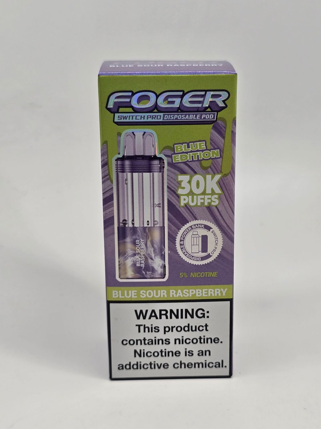 Foger Switch Pro Disposable (POD ONLY) Blue Sour Raspberry