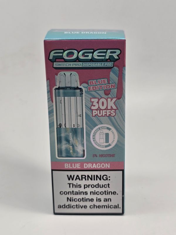 Foger Switch Pro Disposable (POD ONLY) Blue Dragon