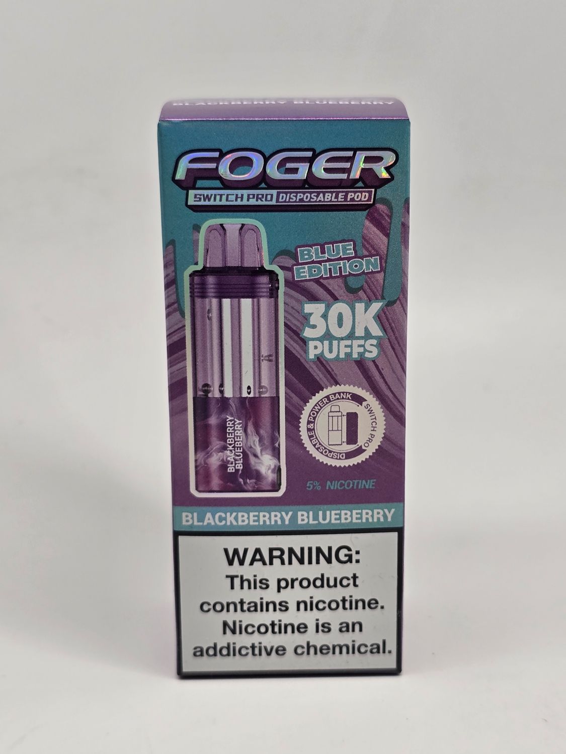 Foger Switch Pro Disposable (POD ONLY) Blackberry Blueberry