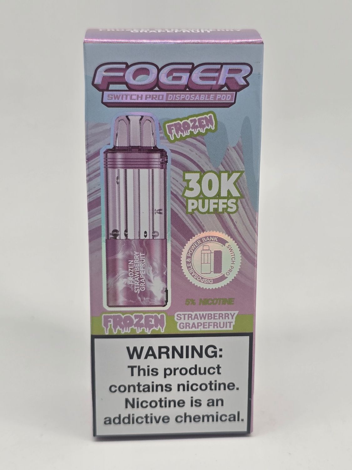Foger Switch Pro Disposable (POD ONLY) Frozen Strawberry Grapefruit Foger Switch Pro Disposable (POD ONLY) Frozen Strawberry Grapefruit