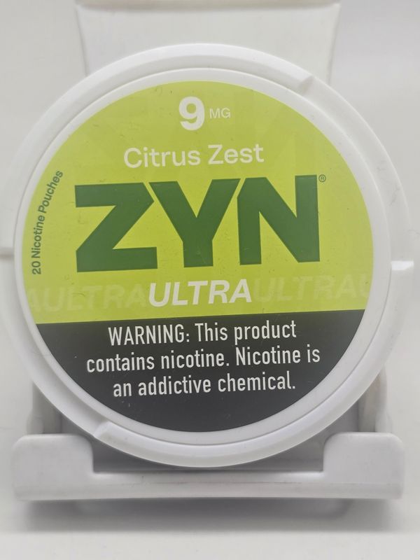 Zyn Ultra Nicotine Pouch 20ct Citrus Zest