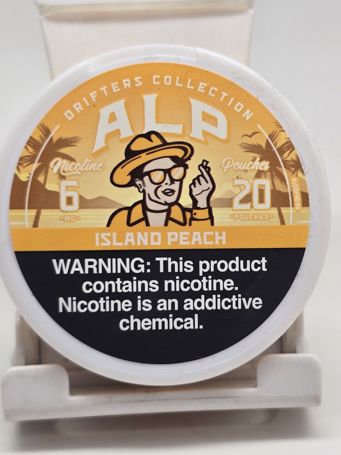 ALP Nicotine Pouches Drifters Collection Island Peach ALP Nicotine Pouches Drifters Collection Island Peach