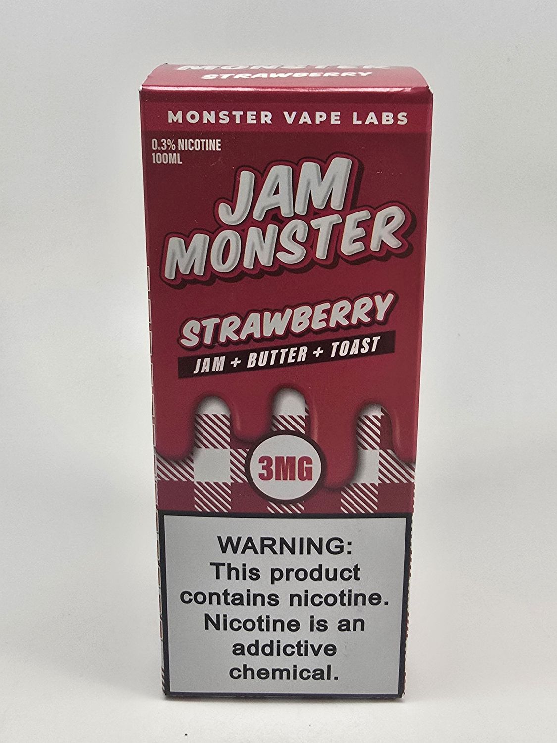 Monster Vape Labs 100ml Strawberry Jam Monster Vape Labs 100ml Strawberry Jam