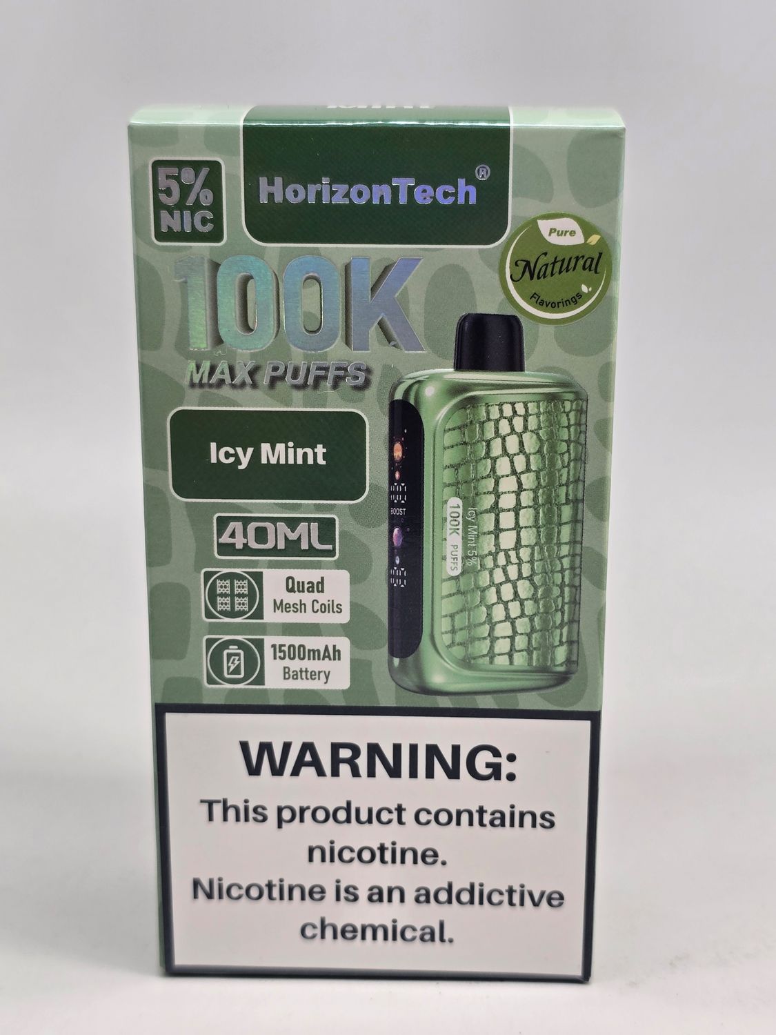 HorizonTech 100K Disposable Icy Mint HorizonTech 100K Disposable Icy Mint