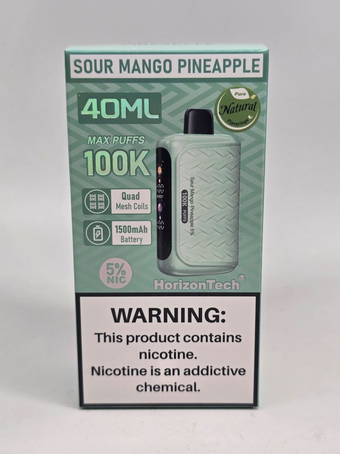 HorizonTech 100K Disposable Sour Mango Pineapple HorizonTech 100K Disposable Sour Mango Pineapple