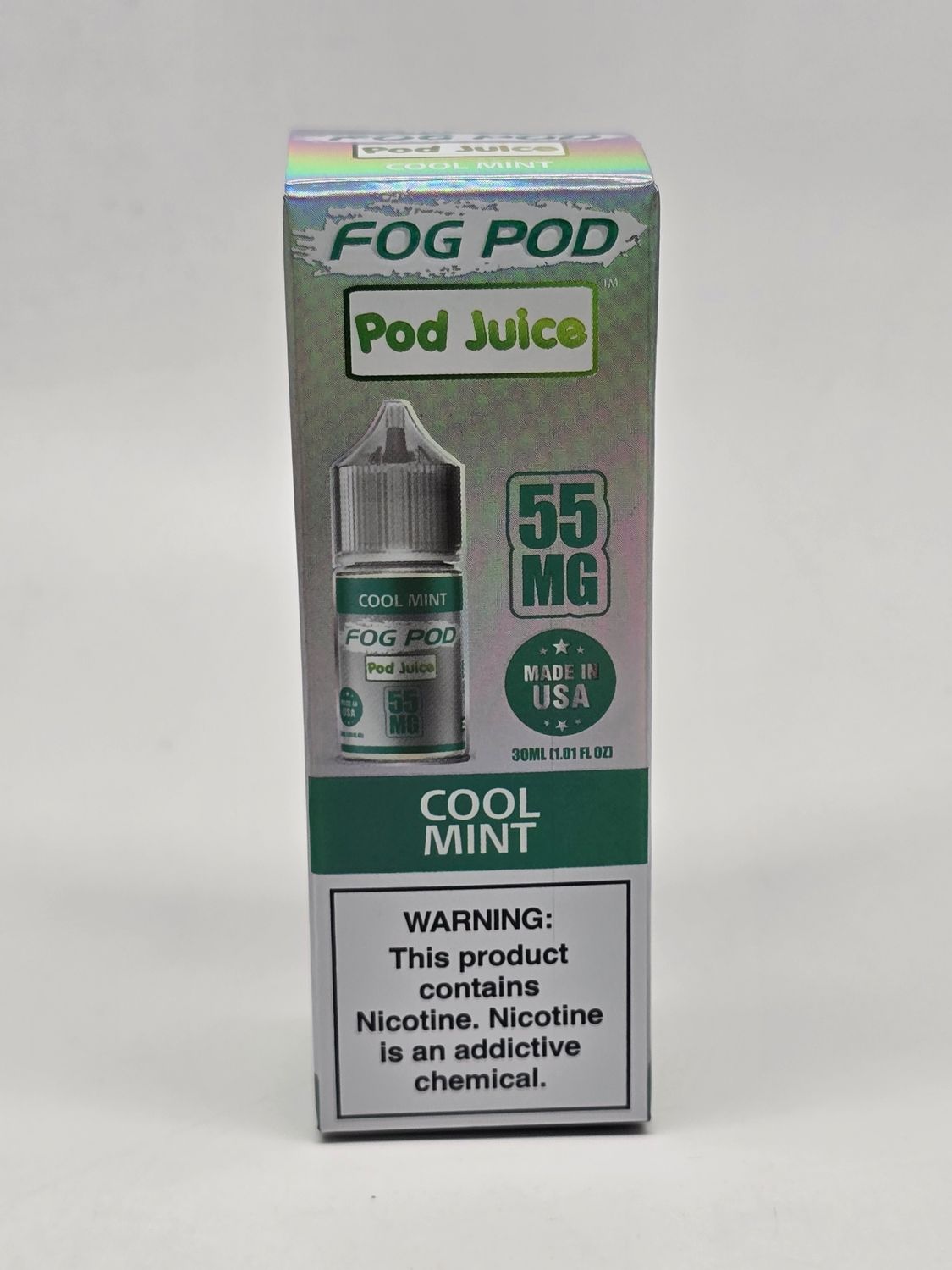 Pod Juice Salt 30ml Fog Pod Cool Mint Pod Juice Salt 30ml Fog Pod Cool Mint