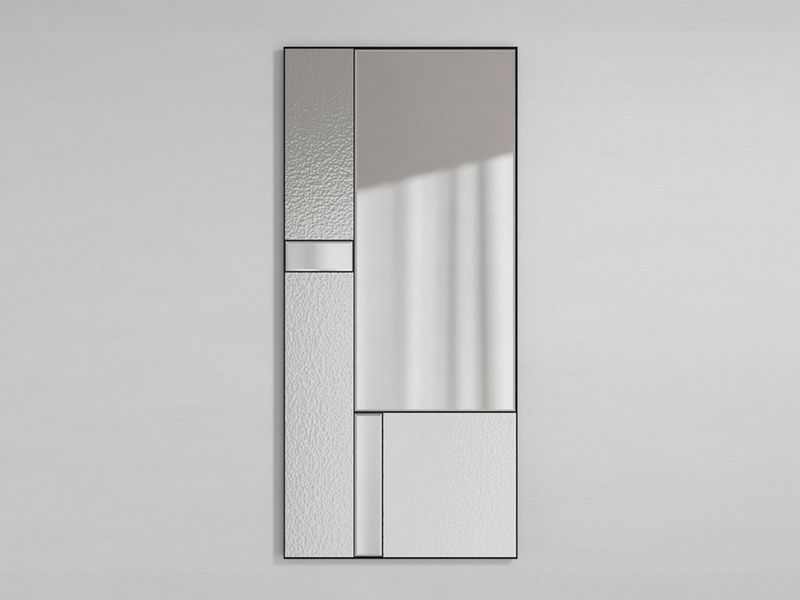 Frosted Rectangle Mirror