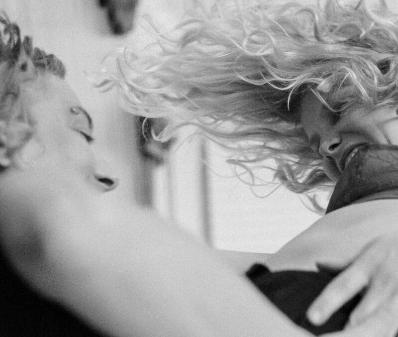 Sensual playfight