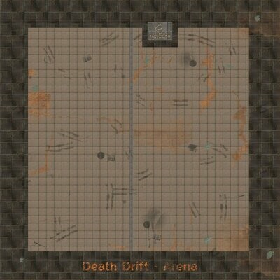 Strecke - Death Drift Arena (Quadrat 140x140 V2)