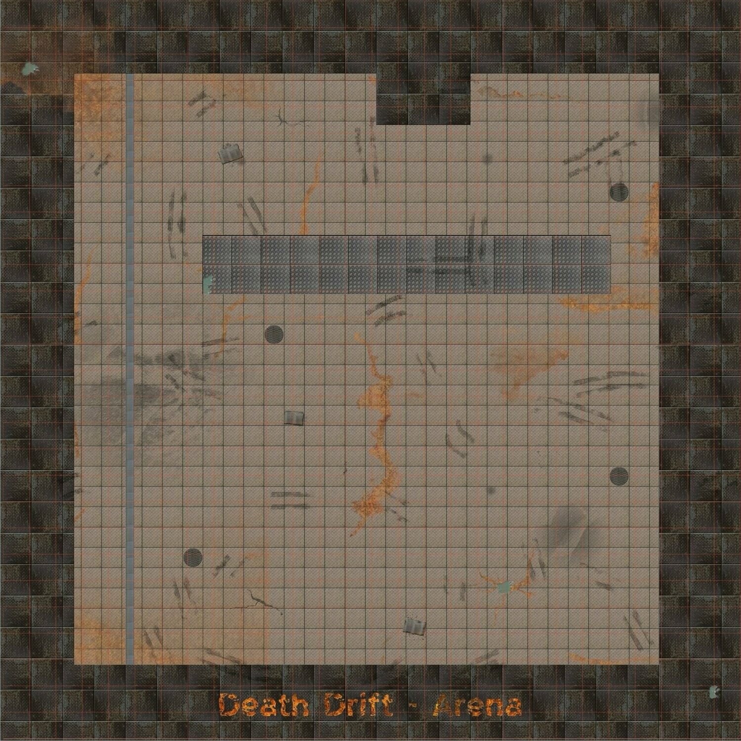 Strecke - Death Drift Arena (Quadrat 140x140 V1)