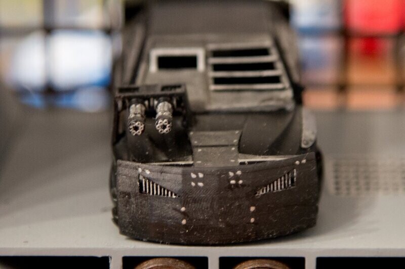 Death Drifter "Tank" - Schild vorne