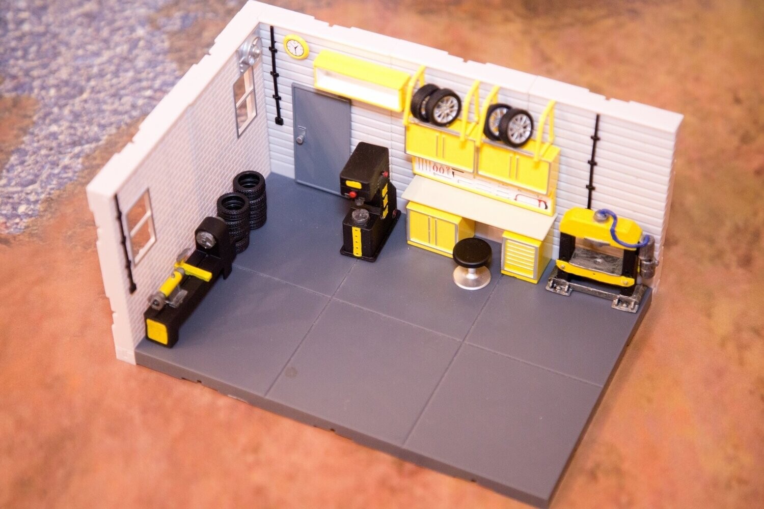 Werkstatt Diorama (grün)