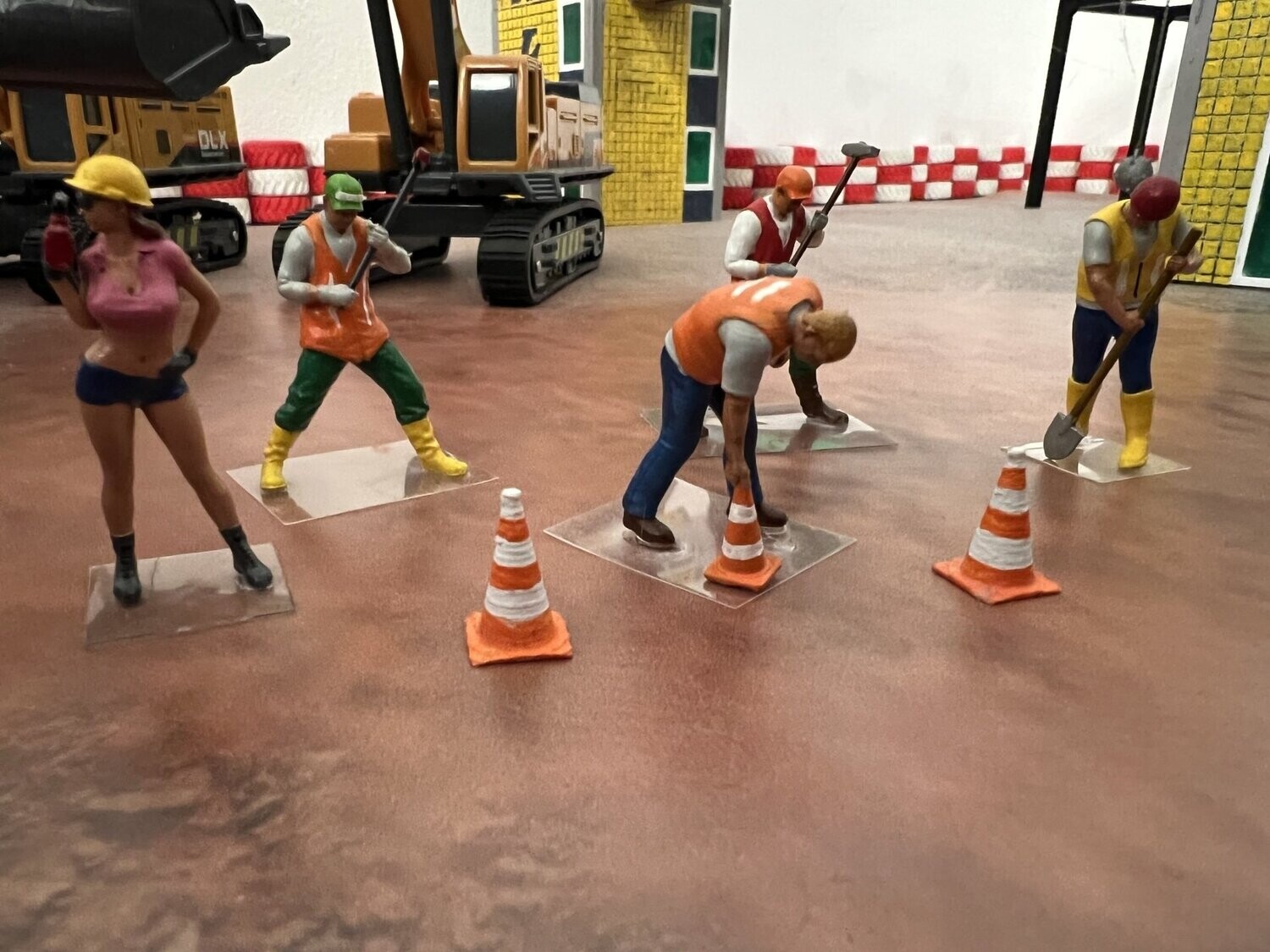 Team Pack: Straßenarbeiter bunt