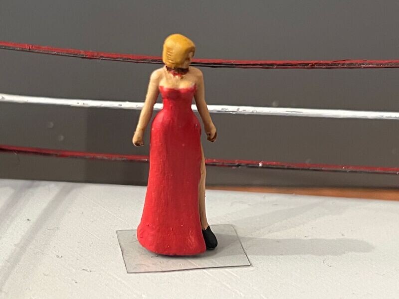 Managerin/Frau im Abendkleid