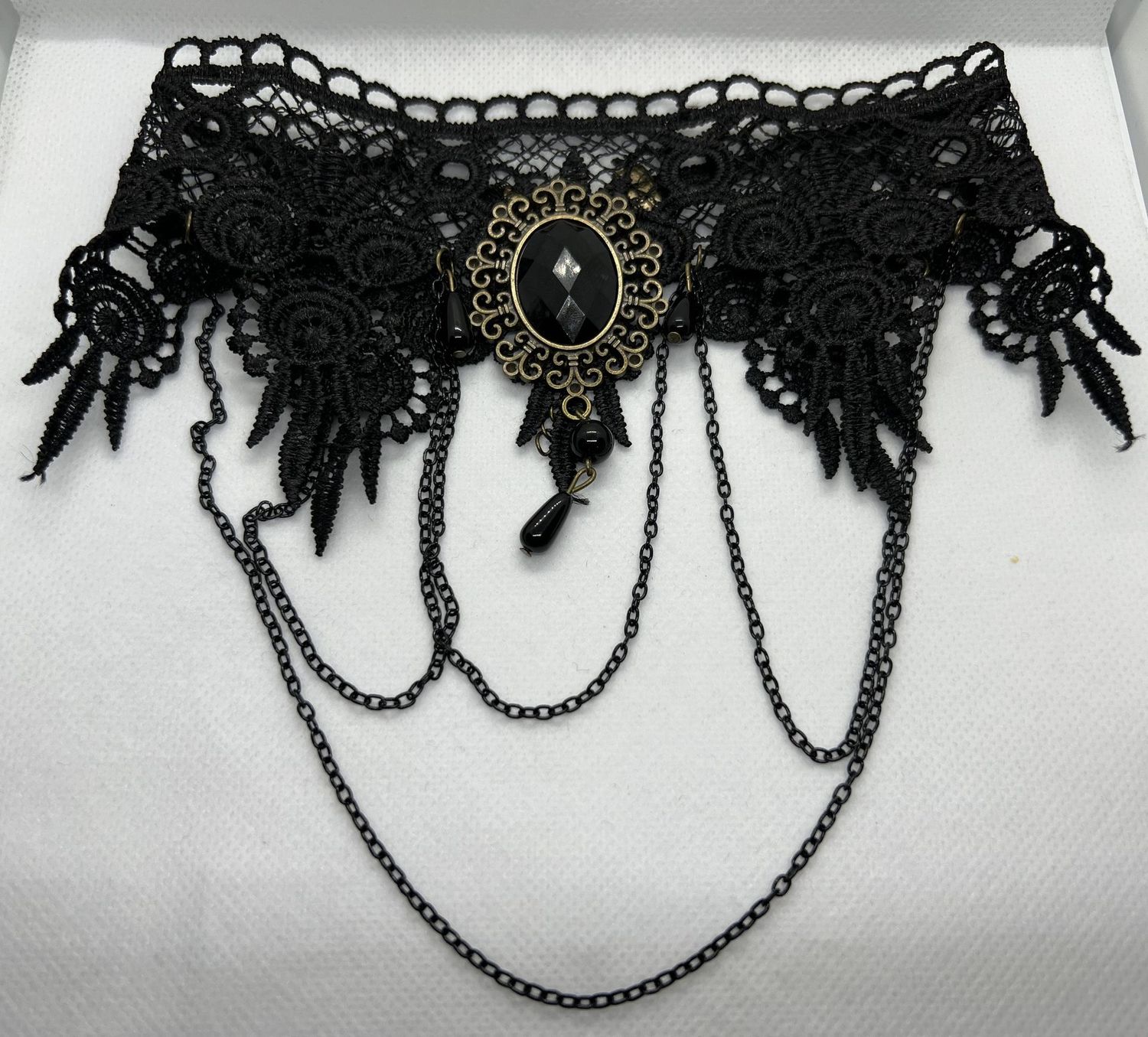 Gothic Spitze Halskette