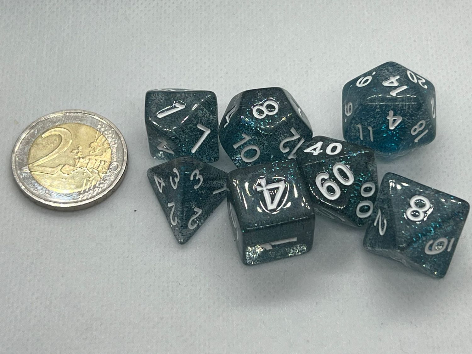 Würfel Set 14 + Würfelbeutel