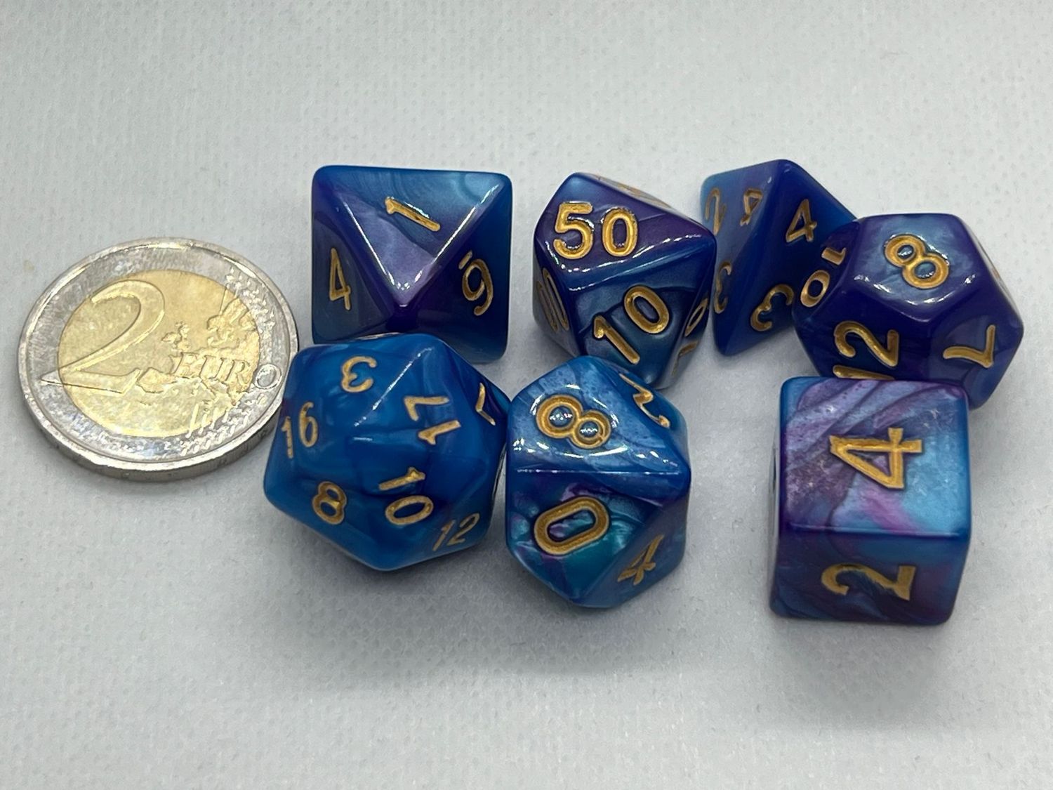 Würfel Set 16 + Würfelbeutel