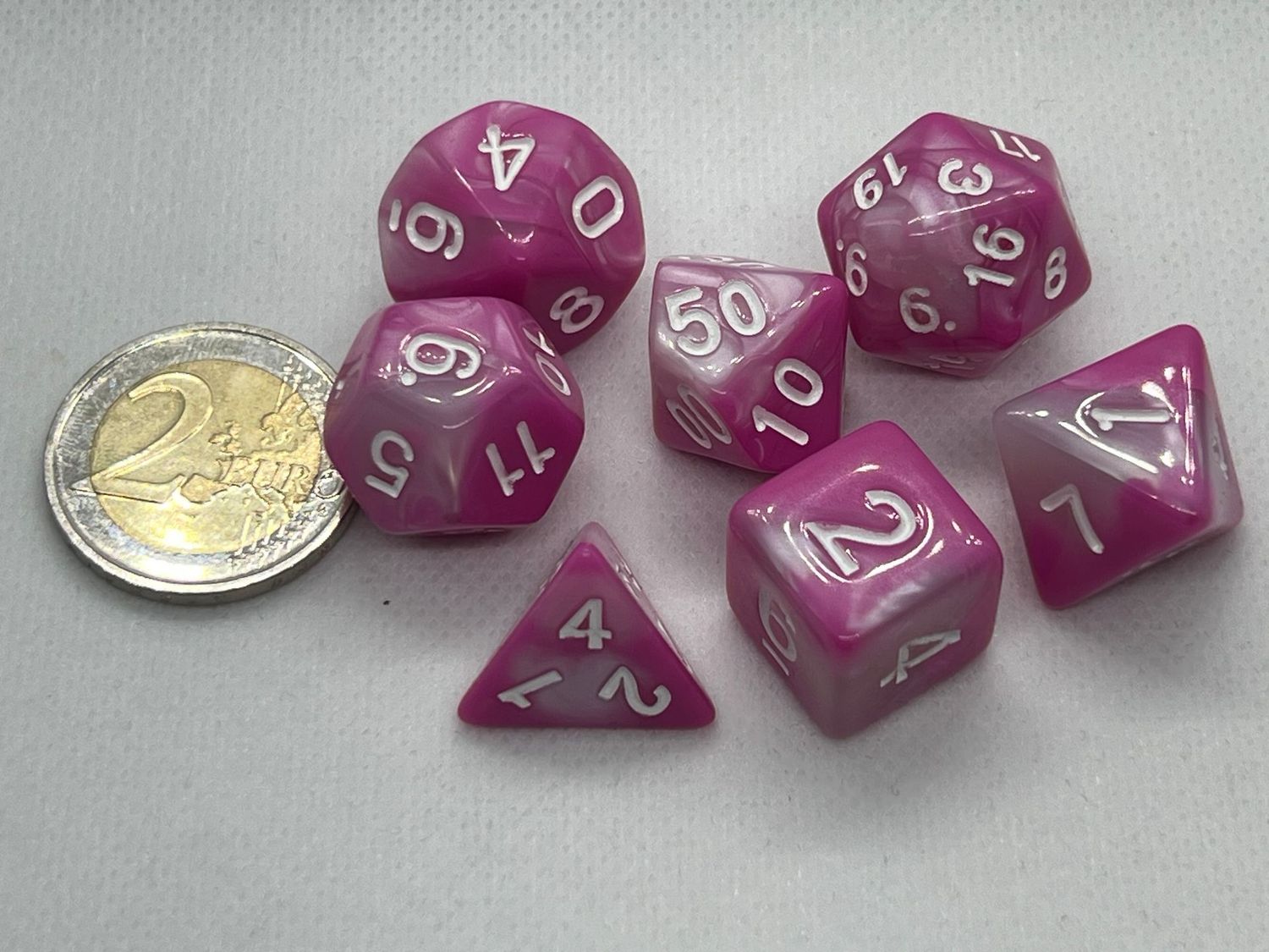 Würfel Set 17 + Würfelbeutel