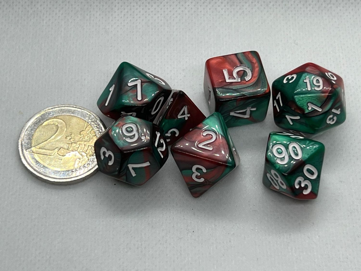 Würfel Set 20 + Würfelbeutel