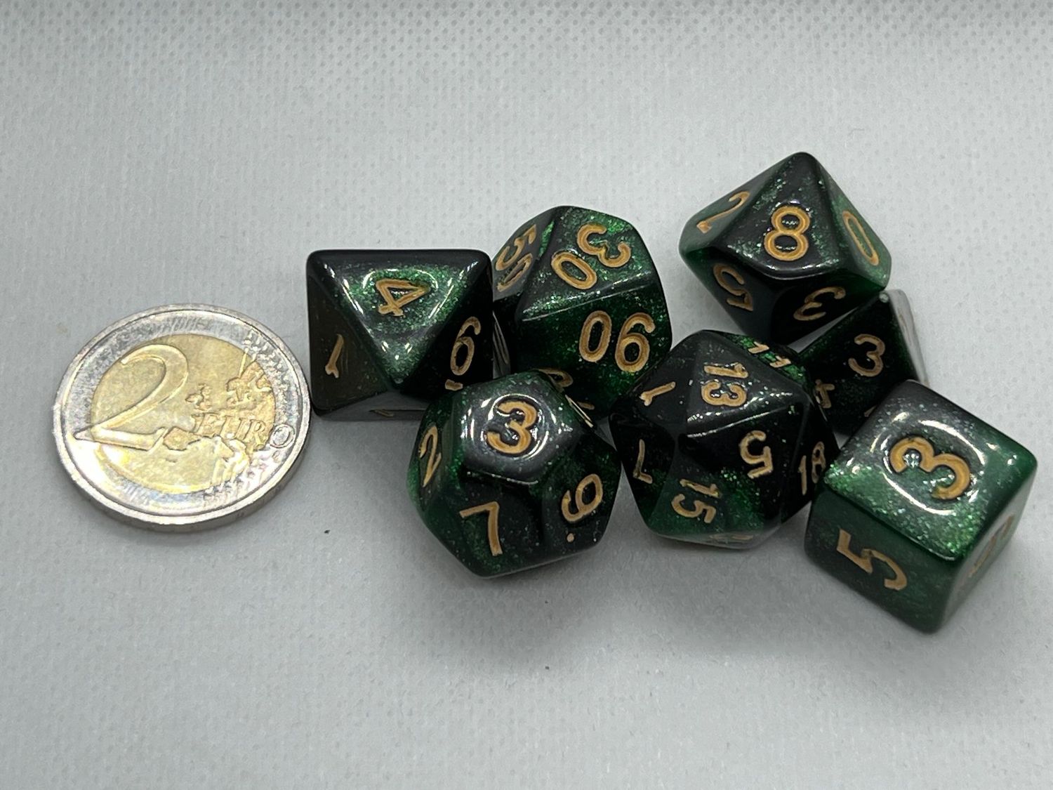 Würfel Set 19 + Würfelbeutel