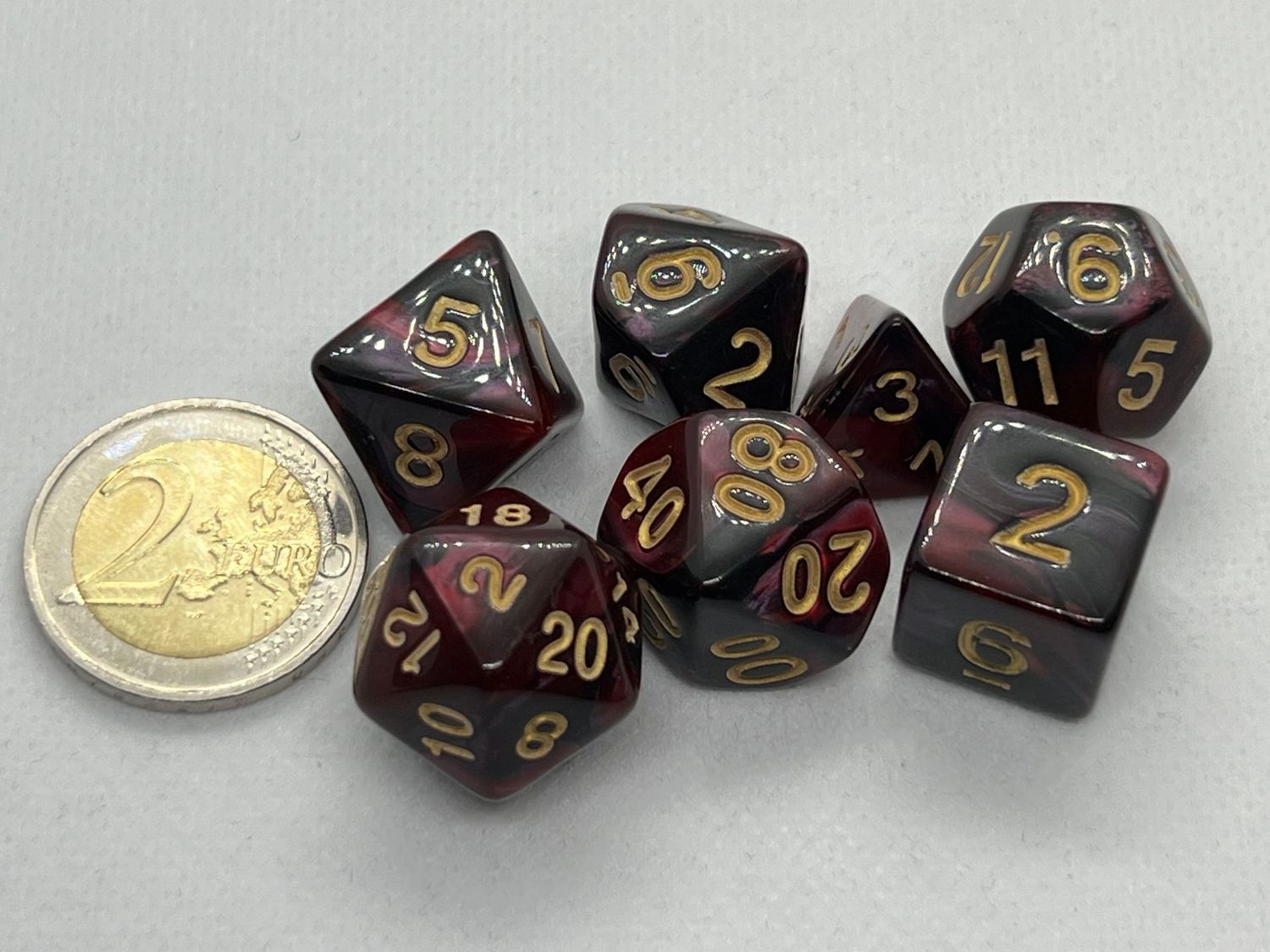 Würfel Set 57 + Würfelbeutel