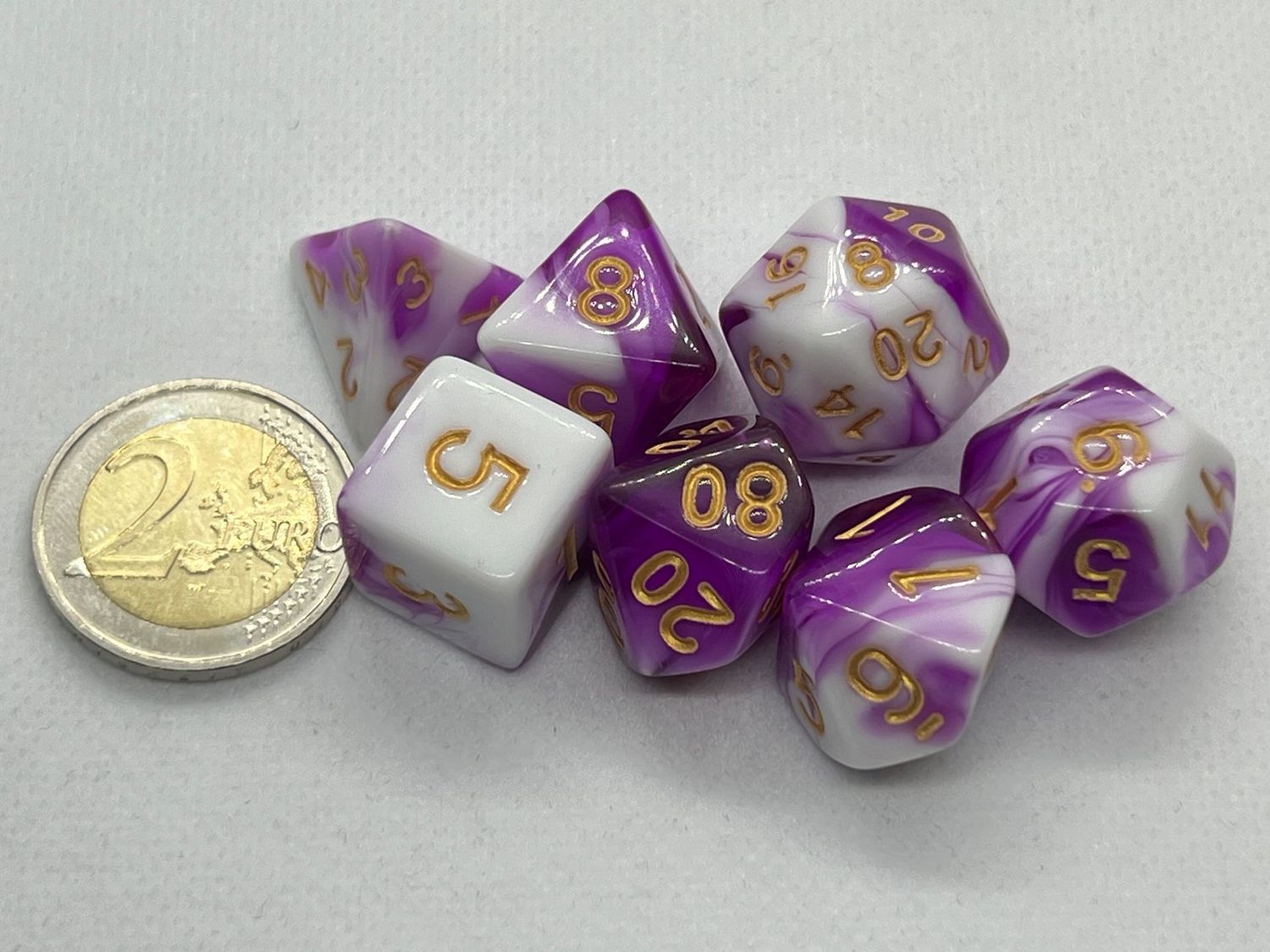 Würfel Set 58 + Würfelbeutel