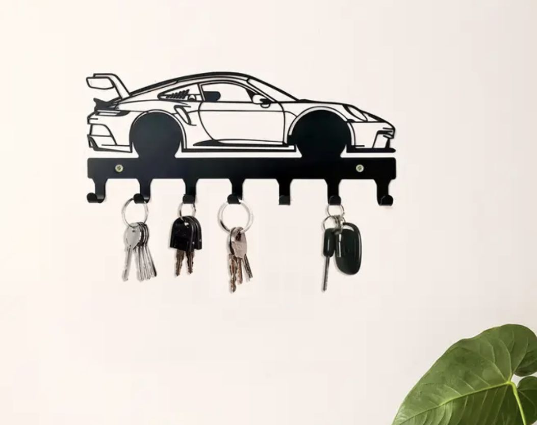 Metall Schlüsselaufhänger für die Wand
