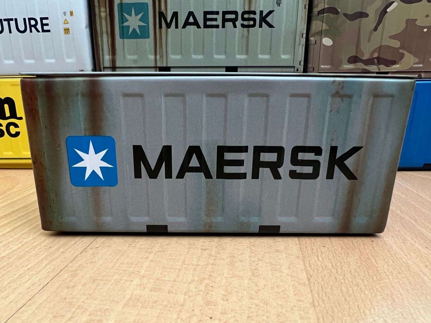 Container CH - grau - MAERSK (Carrera Hybrid)